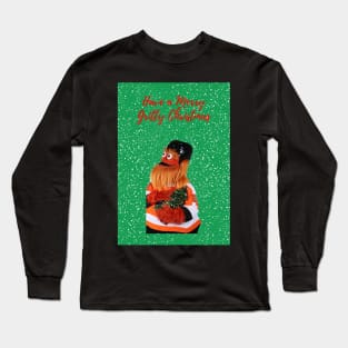 have a merry gritty christmas! Long Sleeve T-Shirt